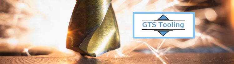 GTS Tooling & Equipment - Twist Drill Plus Logo & Sparks