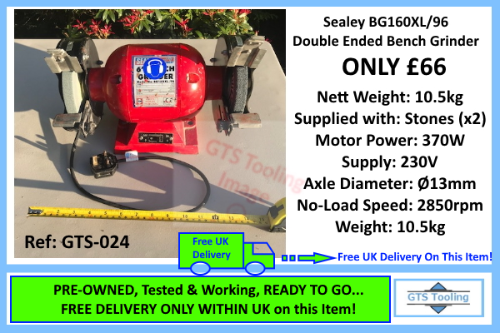 £66 Delivered (within the UK For a Sealey Double Ended Bench Grinder. Another Fantastic Deal From GTS Tooling & Equipment.