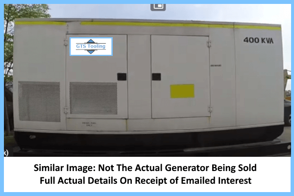 Perkins 2200 series, Model P400-1, 6 x Cylinder Diesel Engine, 400Kva, 400/230v, As New, Little Use.