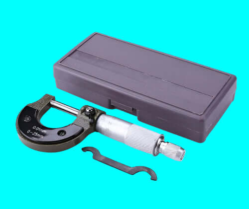 An image of a NEW, Boxed, Metric Engineers Outside Micrometer, Size 0-25mm. This new product from GTS Tooling is priced at £14.75 with FREE delivery throughout the UK only. Grab a great deal today.