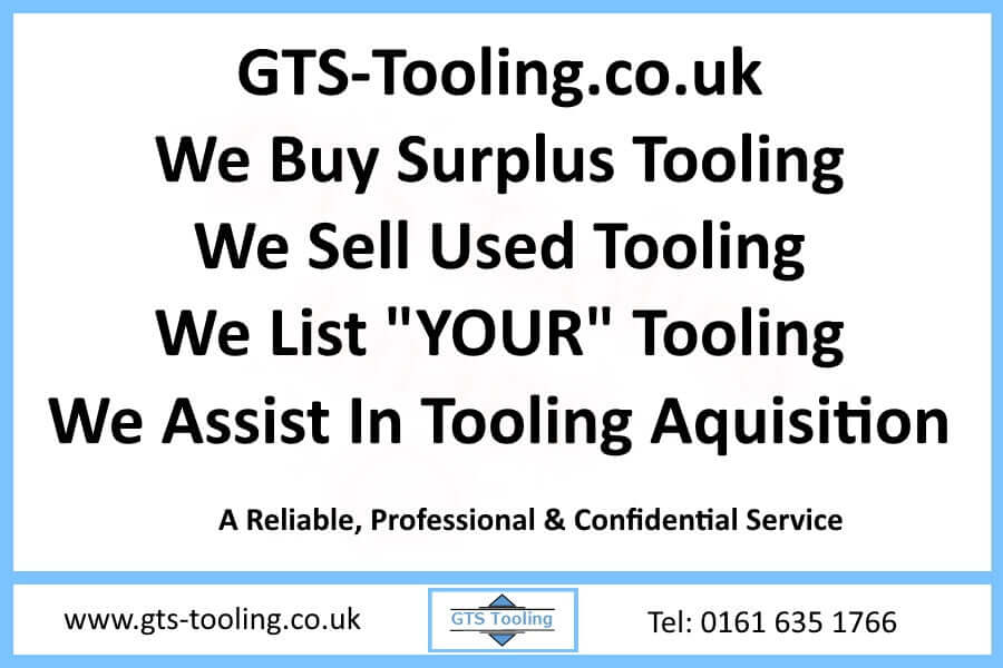 GTS-Tooling.co.uk, we buy surplus tooling, we sell used tooling, we list your tooling, we assist in tooling aquisition. A reliable, professional and confidential engineering tooling service.