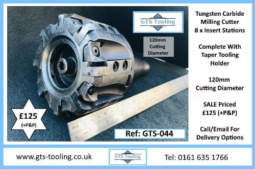 Tool Holder and Milling Cutter for sale at GTS Tooling for £125