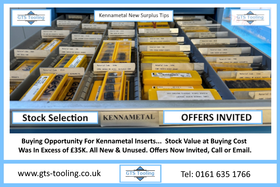 Kennametal Carbide Inserts Brand New Surplus "Buying Opportunity"