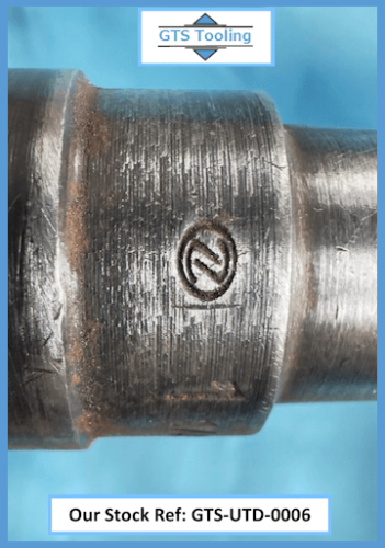 close up of the twist drill's details 