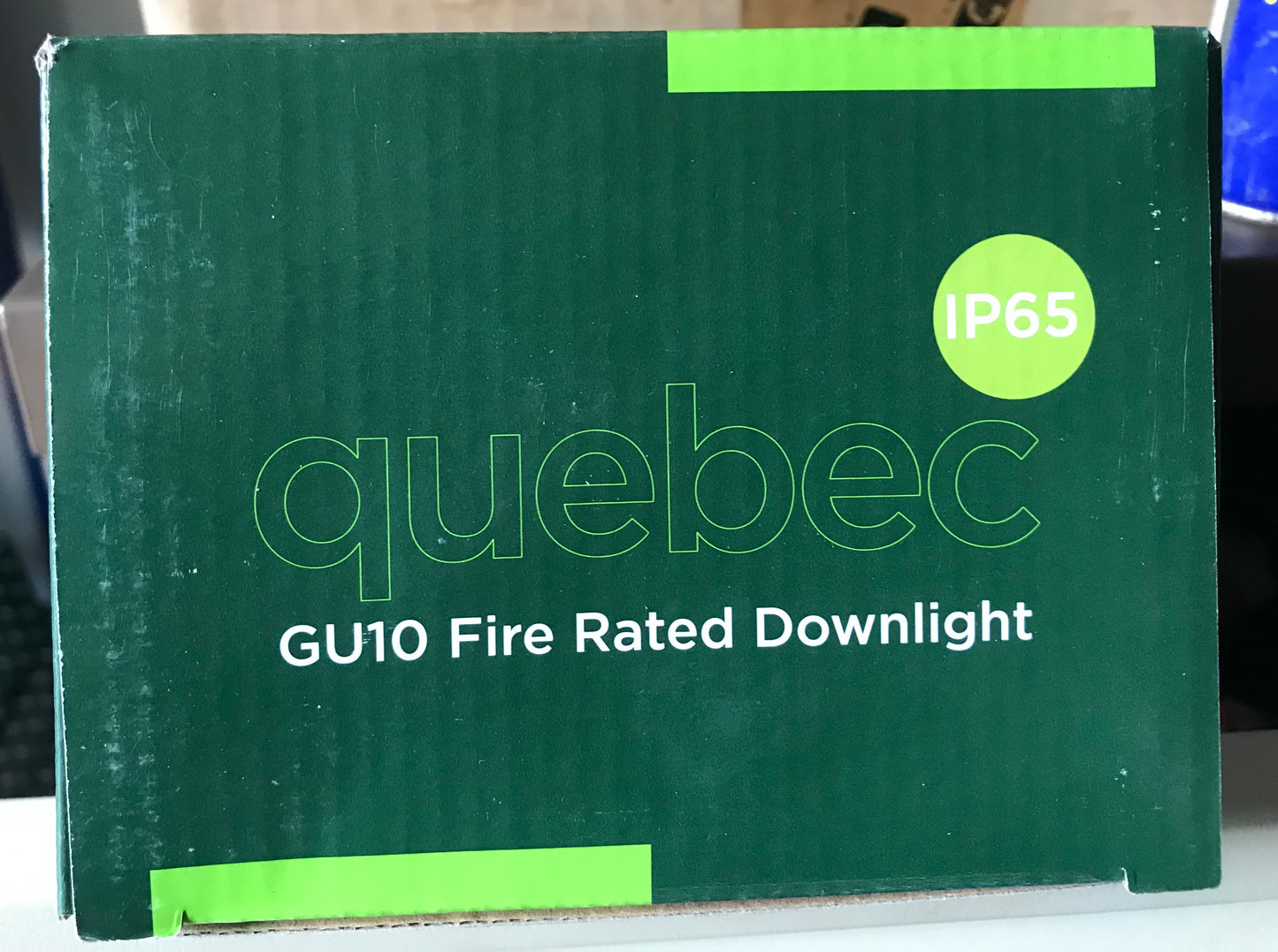 •
QUEBEC GU10 lampholder
IP 6565 lighting Fire Rated Downlighting