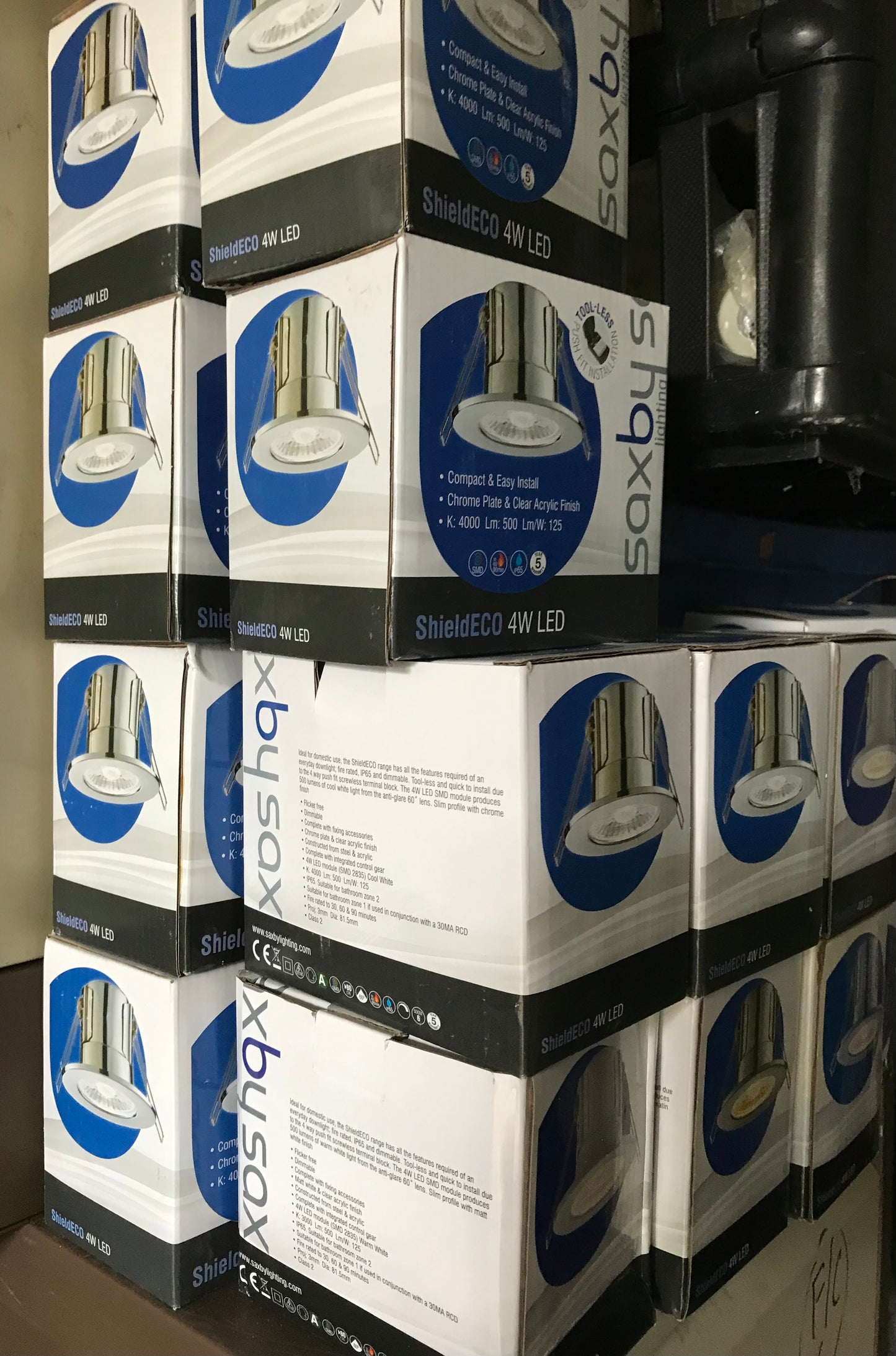 Saxby Downlighting Ceiling Light 4 Watt IP65