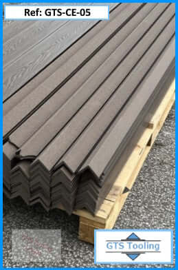 Decking, Composite, GronoDec, L Trim, 50mm x 50mm x 3660mm @ £9.95 Per Length (While Stocks Last, Ref: GTS-CE-05)