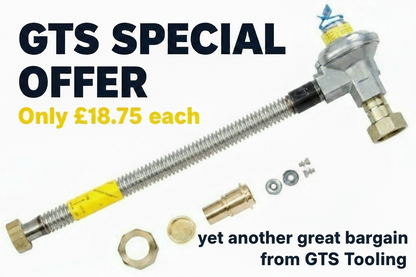 Sperryn gas fitting kit showing individual parts