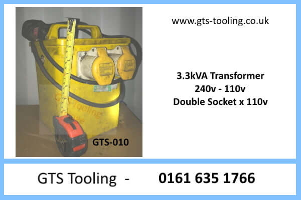 Mains Transformer, 110v, 3.3 kVA, 240v, USED, (Our Ref: GTS-010)