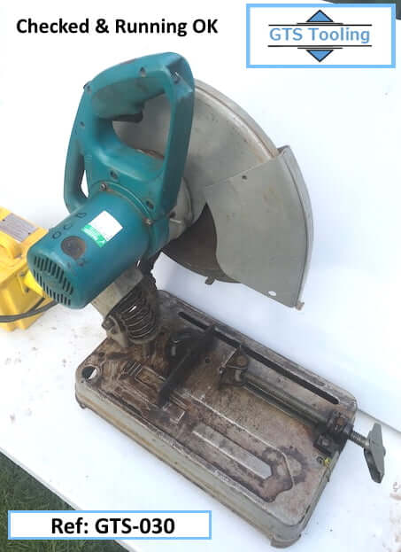 Makita Chop Saw, Model 241 4NB 355mm, Single Phase 110v, Single Phase, Pre-Owned, (Our Ref: GTS-030)