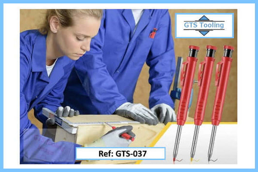 GTS Tooling, Oldham, Engineers marking out an item with an adjustable marker pen. Now supplied in out GTS-Tooling Online Store