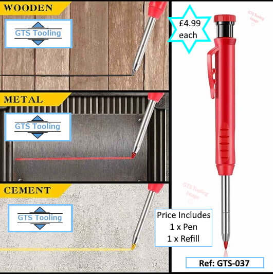 Marking Tool Scriber With Refills & Sharpener - (Our Ref: GTS-037)