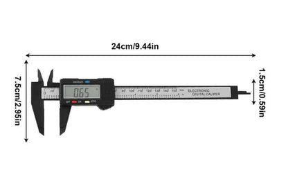 Vernier Caliper With Electronic Digital Display, Measuring 0 - 150mm, (Our Ref: GTS-041)