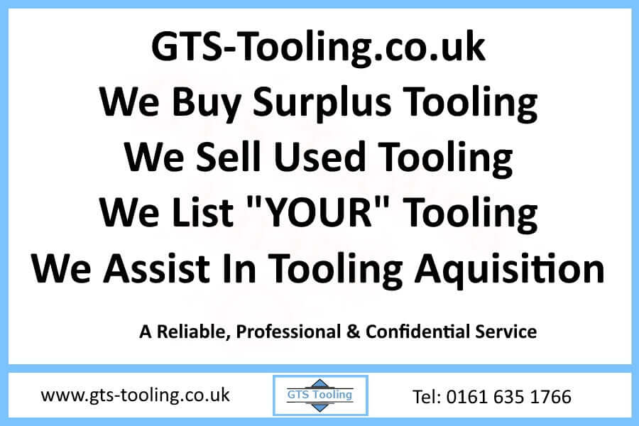 GTS-Tooling.co.uk, we buy surplus tooling, we sell used tooling, we list your tooling, we assist in tooling aquisition. A reliable, professional and confidential engineering tooling service.