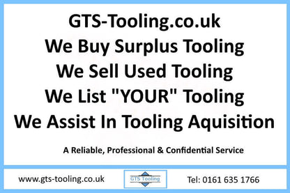 GTS-Tooling.co.uk, we buy surplus tooling, we sell used tooling, we list your tooling, we assist in tooling aquisition. A reliable, professional and confidential engineering tooling service.