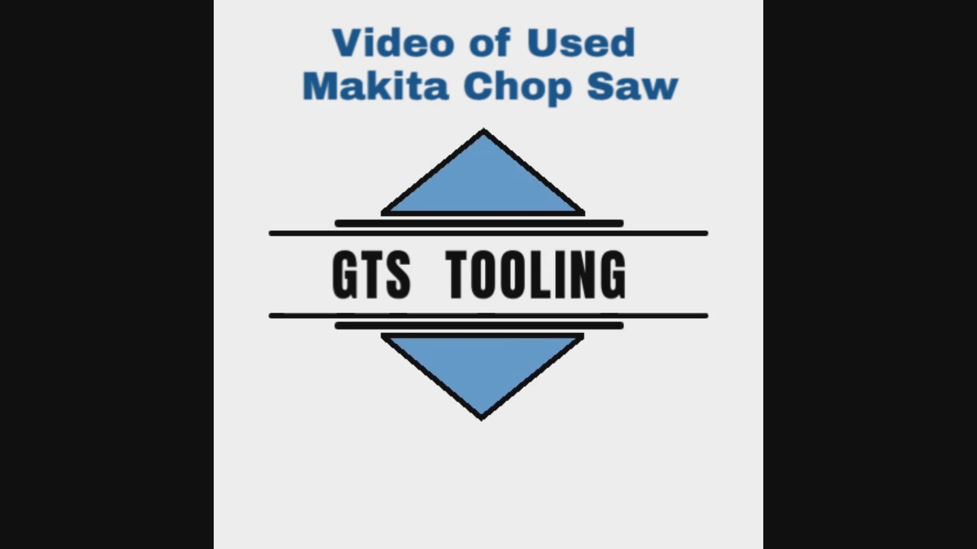 Video of Used Makita Chop Saw